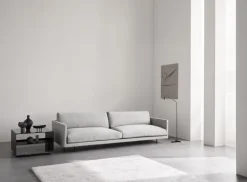 Wendelbo Expose soffbord, medium, brunt glas - Emperador-marmor