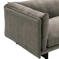 Wendelbo Kite 2-sitssoffa, svartbetsad ek - Roco 08