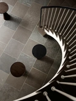 Wendelbo Mate sidobord, svartbetsad ek