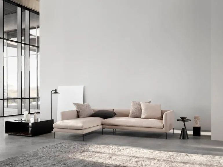 Wendelbo Mate sidobord, svartbetsad ek