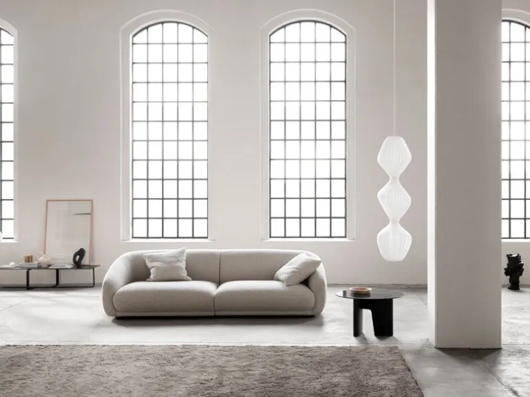 Wendelbo Montholon 3-sitssoffa, Bosa 04 grå