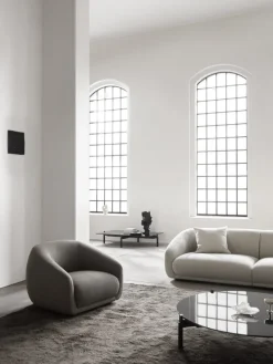 Wendelbo Montholon 3-sitssoffa, Bosa 04 grå