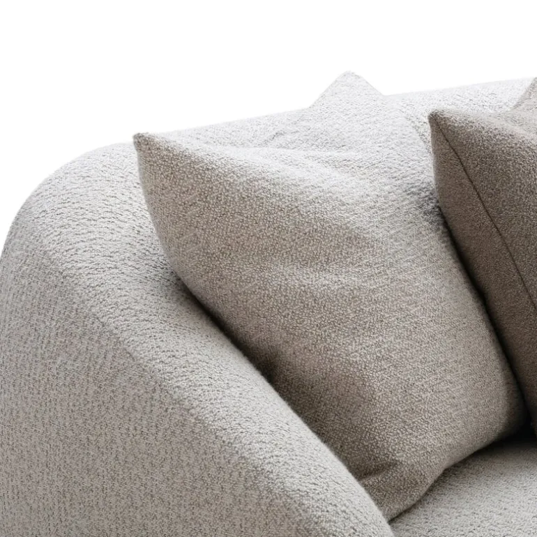 Wendelbo Montholon 3-sitssoffa, Bosa 04 grå