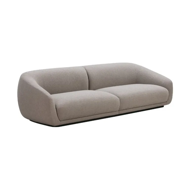 Wendelbo Montholon 3-sitssoffa, Cuddle 04 beige