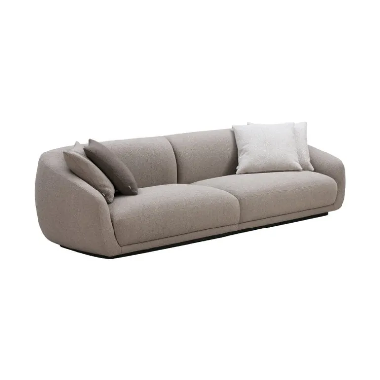 Wendelbo Montholon 3-sitssoffa, Cuddle 04 beige