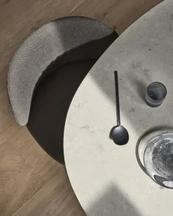 Wendelbo Ovata matbord, brun ek - Jura Grey kalksten