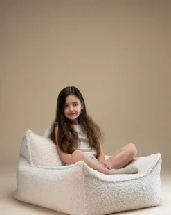 Wigiwama Beanbag stol, gräddvit