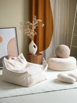 Wigiwama Beanbag stol, gräddvit