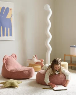 Wigiwama Bear, sittsäck, guava rosa