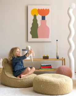 Wigiwama Bear, sittsäck, matcha