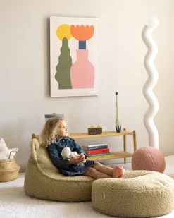 Wigiwama Bear, sittsäck, matcha