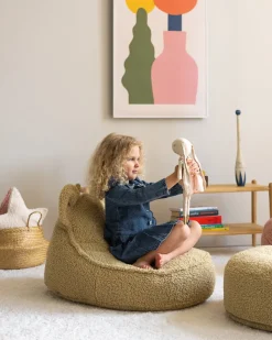 Wigiwama Bear, sittsäck, matcha