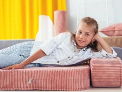 Wigiwama Flip stol, pink mousse