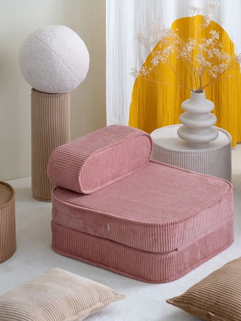 Wigiwama Flip stol, pink mousse