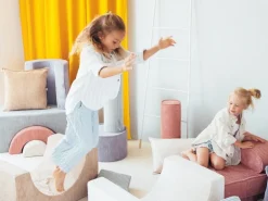 Wigiwama Flip stol, pink mousse