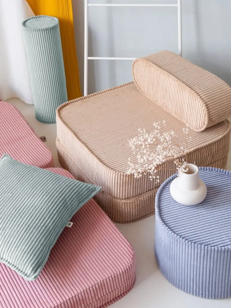 Wigiwama Flip stol, pink mousse