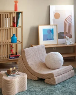 Wigiwama Moon stol, brown sugar