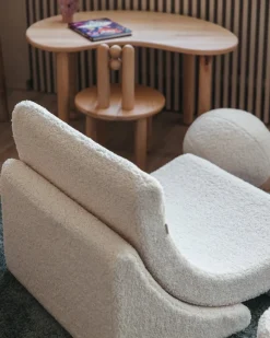 Wigiwama Moon stol, gräddvit