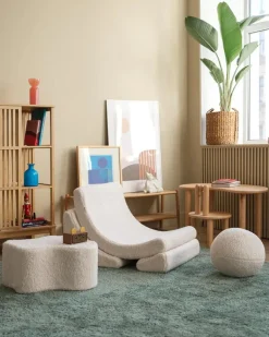 Wigiwama Moon stol, gräddvit