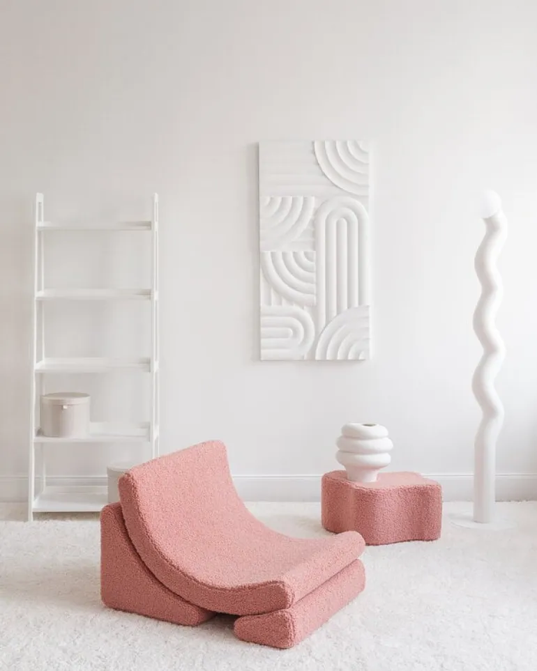 Wigiwama Moon, stol, guava rosa