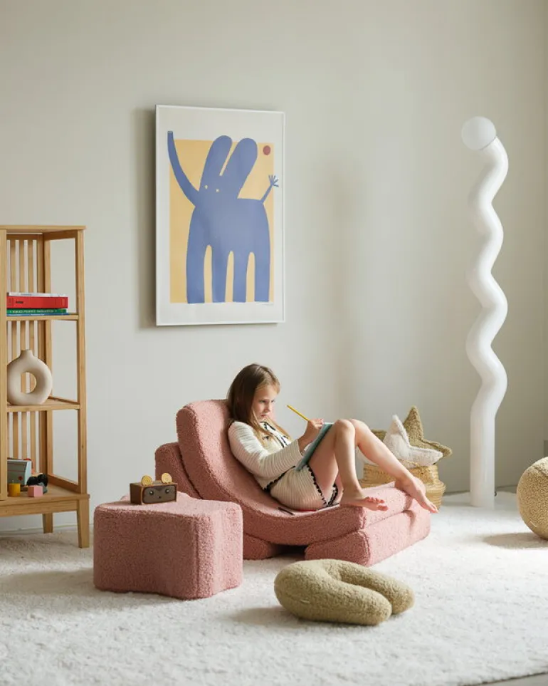 Wigiwama Moon, stol, guava rosa