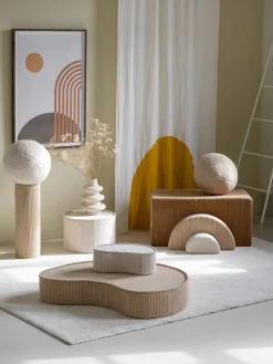 Wigiwama Pouffe set, peppermint green