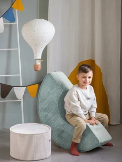 Wigiwama Pouffe set, peppermint green