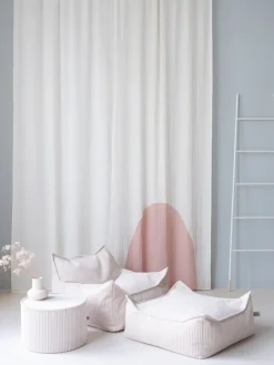 Wigiwama Pouffe set, pink mousse