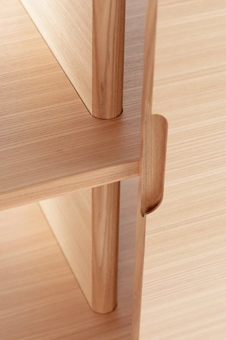 Wooden Credenza Tre skåp