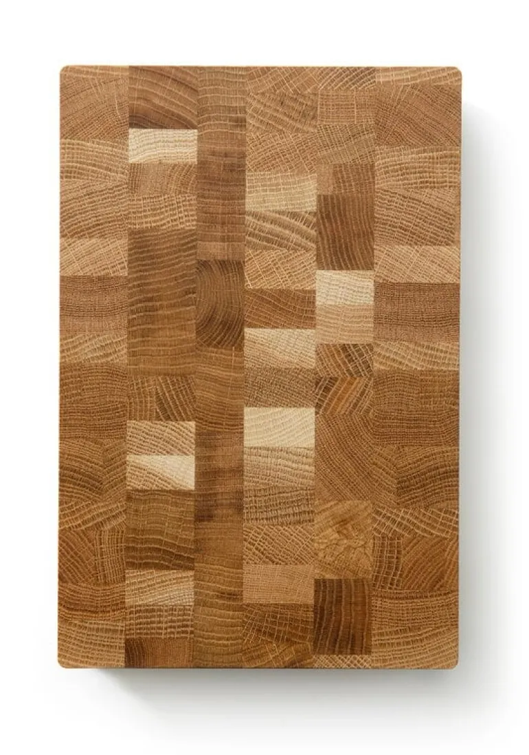 Wooden Offcuts skärbräda, 30 x 21 cm, oljad ek