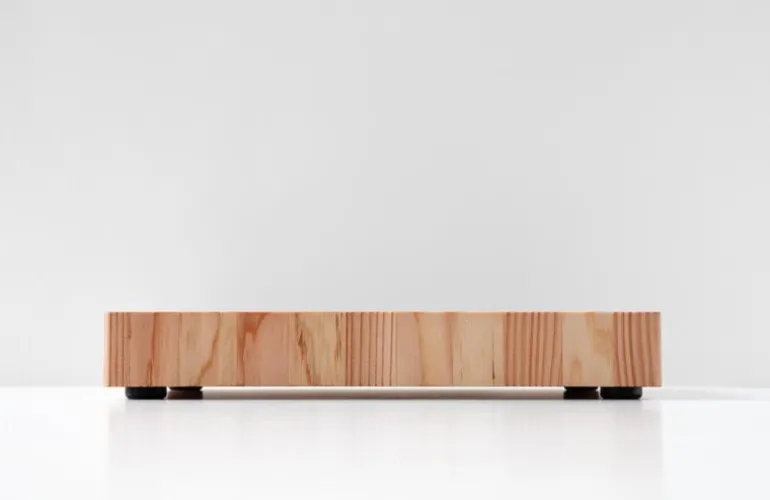 Wooden Offcuts skärbräda, 30 x 21 cm, oljad furu