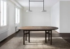 Wooden SJL utdragbart bord, 140-200 cm, bok