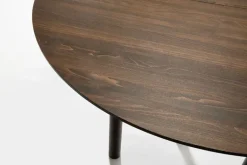 Wooden SJL utdragbart bord, 120-180 cm, rökt bok