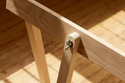 Wooden Treehorse benbockar, ask