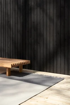 Woodnotes Beach In-Out matta, pärlgrå - grafit