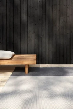 Woodnotes Beach In-Out matta, pärlgrå - grafit