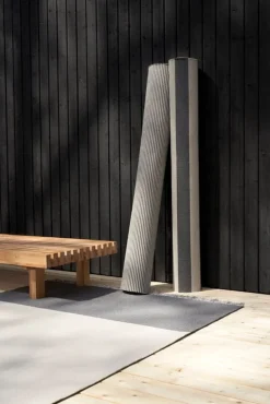 Woodnotes Beach In-Out matta, pärlgrå - grafit