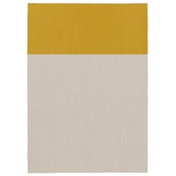 Woodnotes Beach In-Out matta, ljus sand - gul