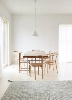 Woodnotes Grid matta, vit - ljusgrå