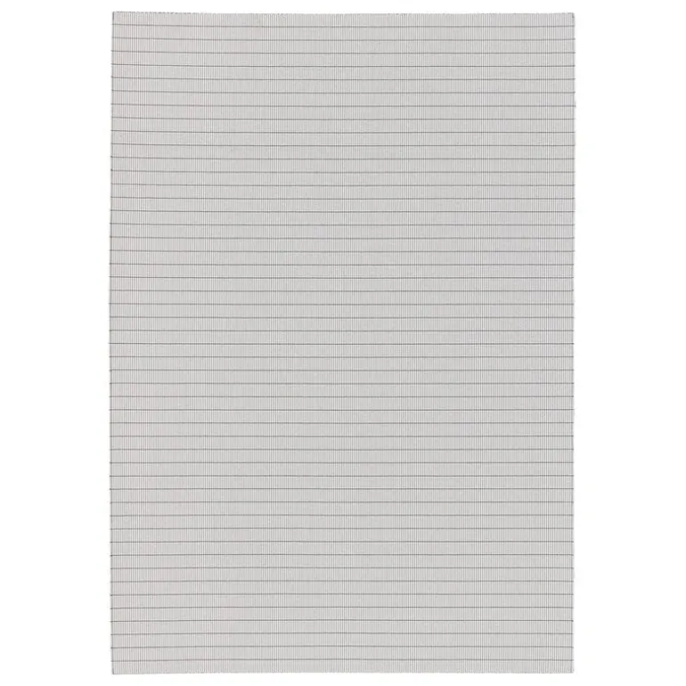 Woodnotes Line In-Out matta, pärlgrå - grafit