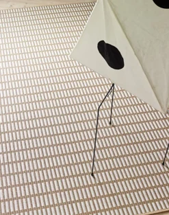 Woodnotes New York matta, vit - natur