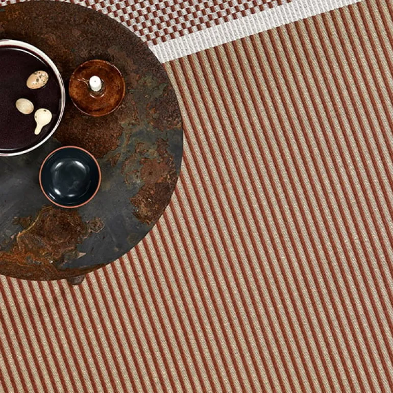 Woodnotes San Francisco matta, sten - vit