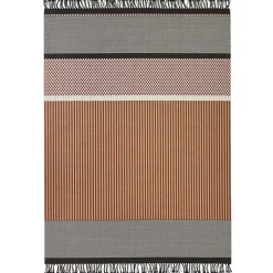 Woodnotes San Francisco matta, rödbrun - sten