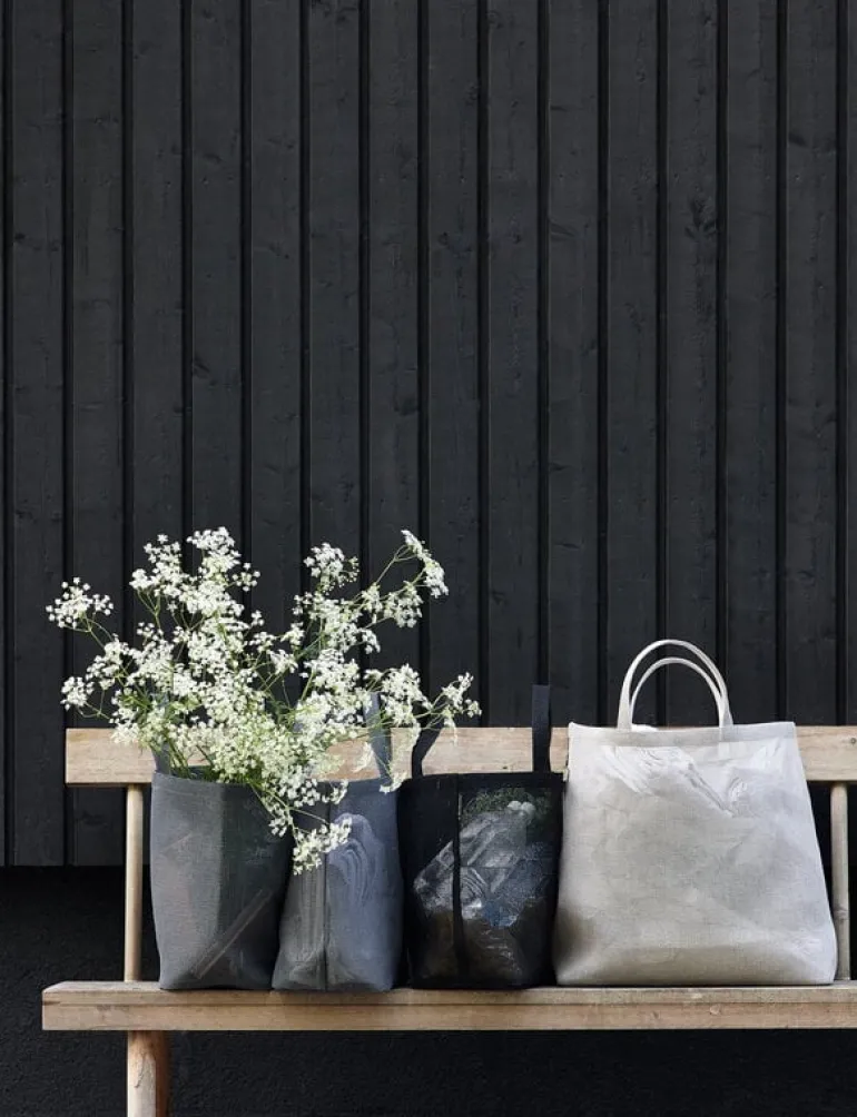 Woodnotes Strandväska, medium, svart