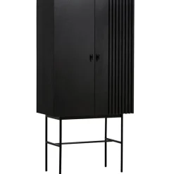 Woud Array högt skåp, svart