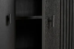 Woud Array högt skåp, svart