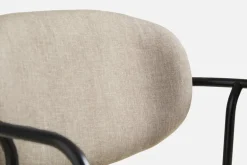 Woud Frame stol, svart - beige Davis Sawana 17