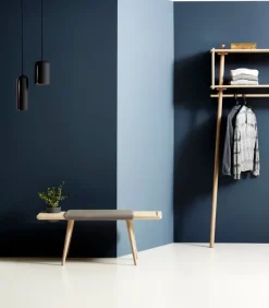 Woud Gap pendellampa, kort, svart