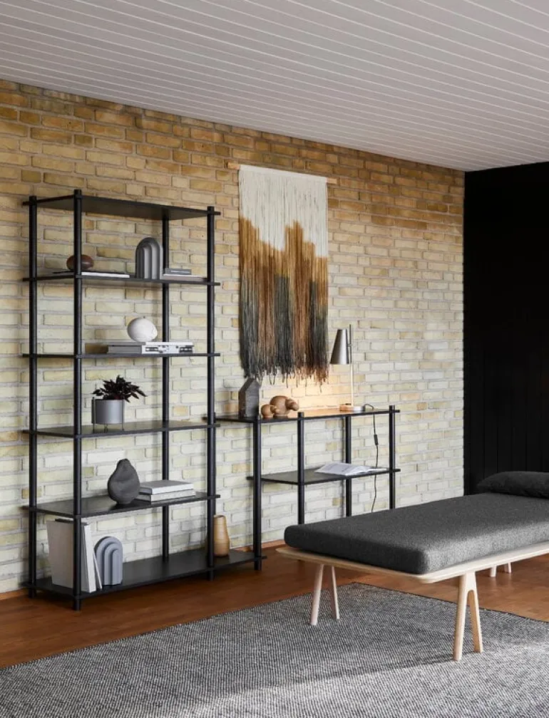 Woud Hyllsystem Elevate 5, svart