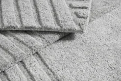 Woud Kyoto matta, 90 x 140 cm, grå